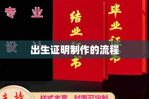 嘉善出生证明制作的流程