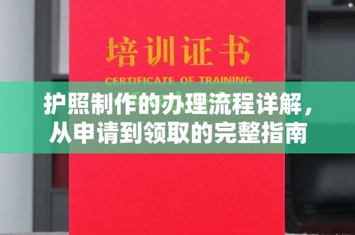 嘉善护照制作的办理流程详解，从申请到领取的完整指南