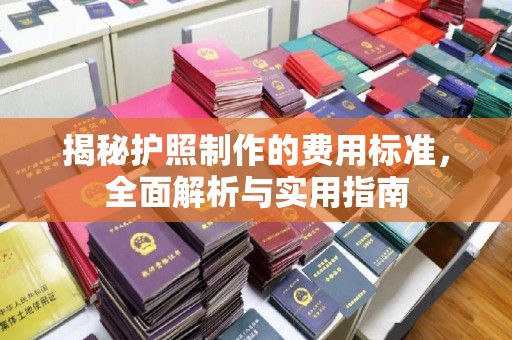嘉善揭秘护照制作的费用标准，全面解析与实用指南
