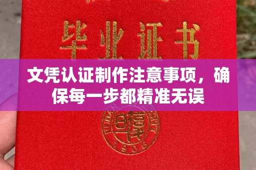 嘉善文凭认证制作注意事项，确保每一步都精准无误