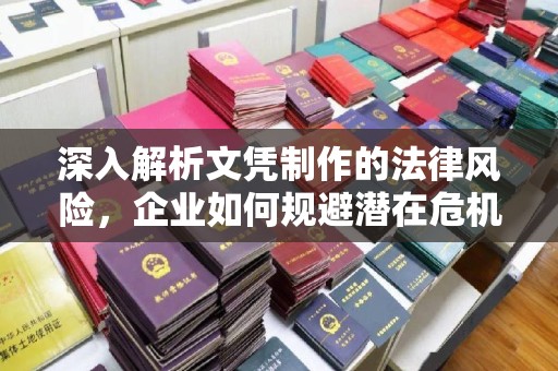 嘉善深入解析文凭制作的法律风险，企业如何规避潜在危机